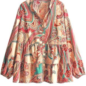 Leriya Fashion Shirts for Women – Korean Style Long Sleeve Oversized Button Down | Plus Size Workwear Top for Office & Casual Wear Amazon.in: Clothing & Accessories