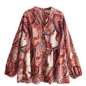 Leriya Fashion Women's Rayon Korean Style Long Sleeve Oversized Button Down Shirt | Plus Size Workwear Top for Office & Casual Wear (Available in Plus Size)