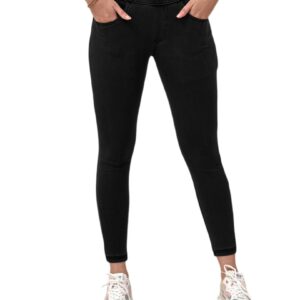 Lyra Women's Solid Mid Rise | Rich Cotton Knitted Fabric | Regular Length | Pack of 1