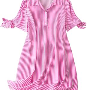 Leriya Fashion Mini Dress for Women | One Piece Dresses for Womens |Mini Dresses Rayon for Women Stylish |Summer Casual Outfit Wear Events, Date & Evening Look |Tunic Shirts for Women