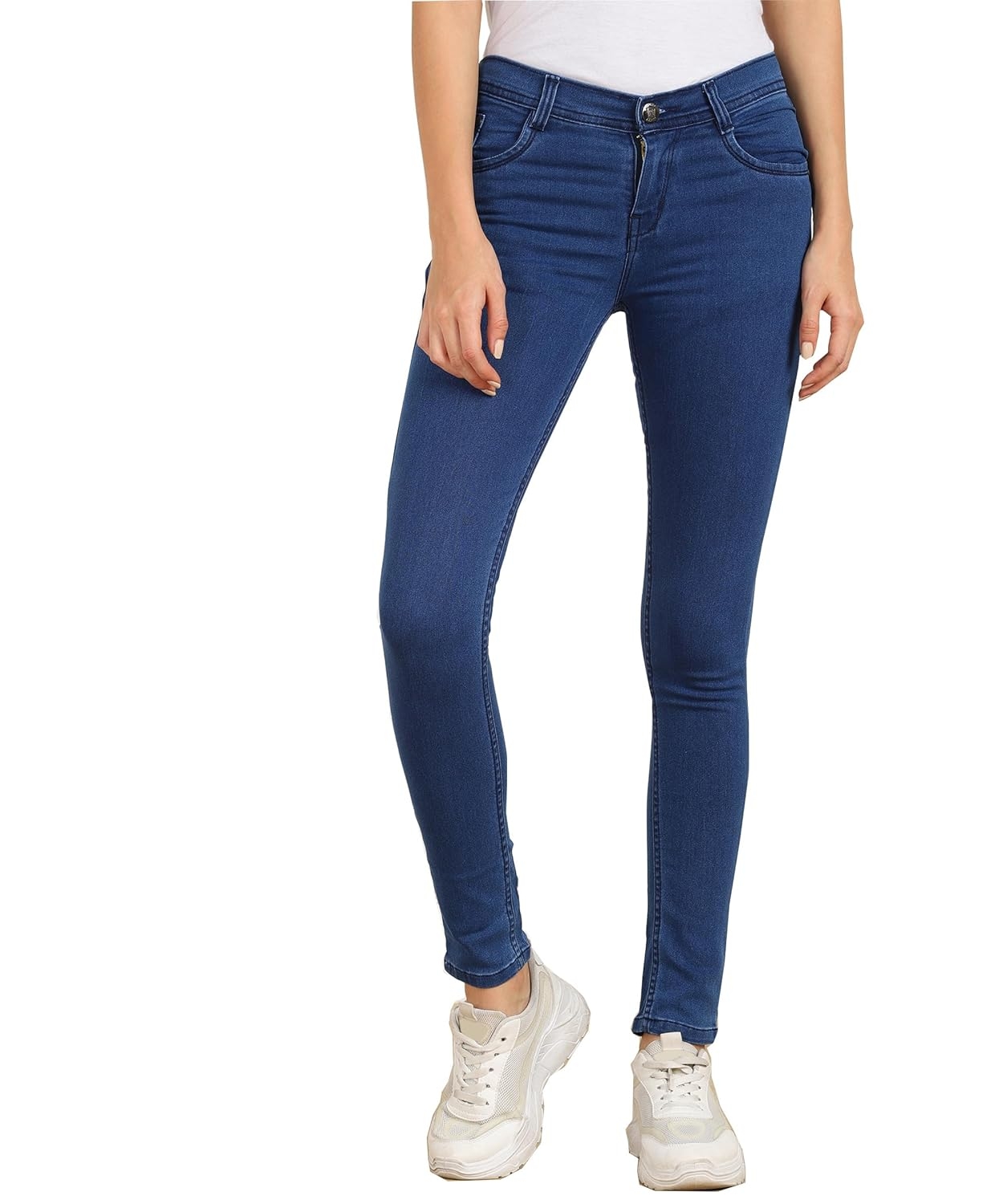 Nifty Women's Cotton Blend Stretchable Mid Rise Jeans - Image 15