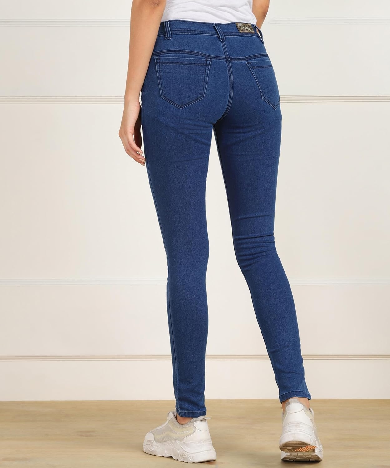 Nifty Women's Cotton Blend Stretchable Mid Rise Jeans - Image 19