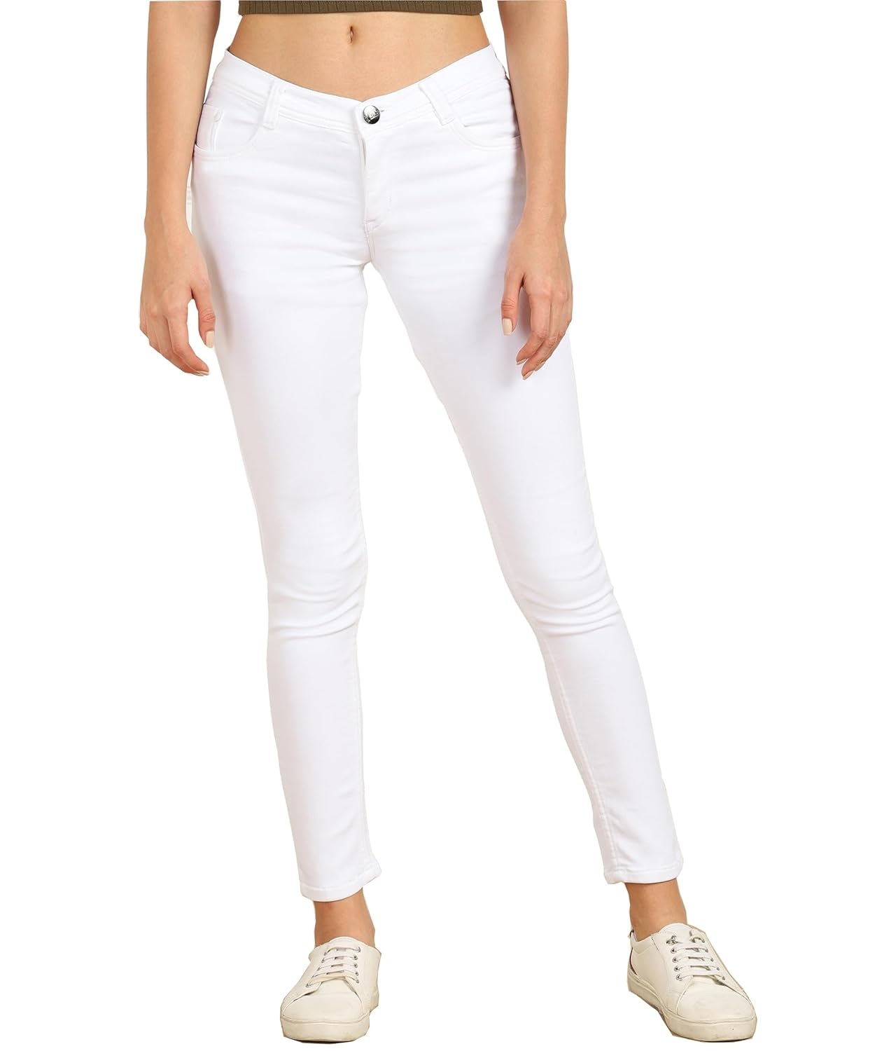 Nifty Women's Cotton Blend Stretchable Mid Rise Jeans - Image 22