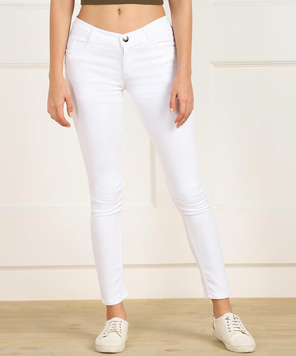 Nifty Women's Cotton Blend Stretchable Mid Rise Jeans - Image 23