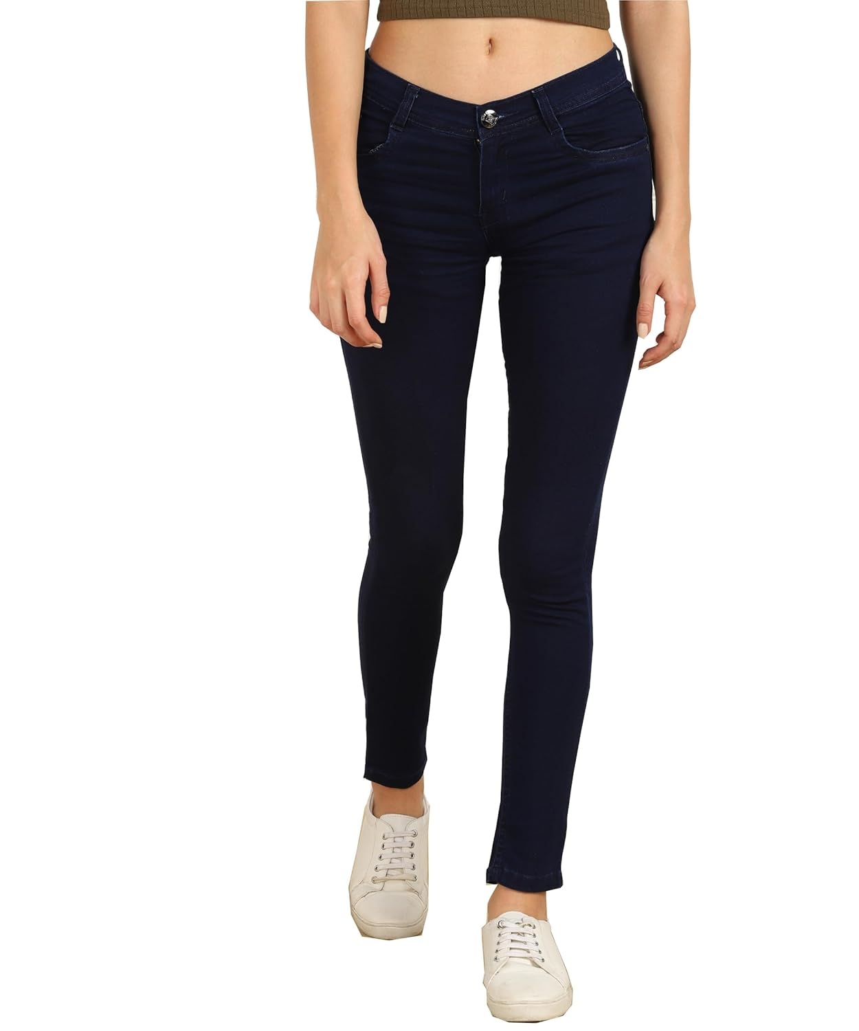 Nifty Women's Cotton Blend Stretchable Mid Rise Jeans - Image 29