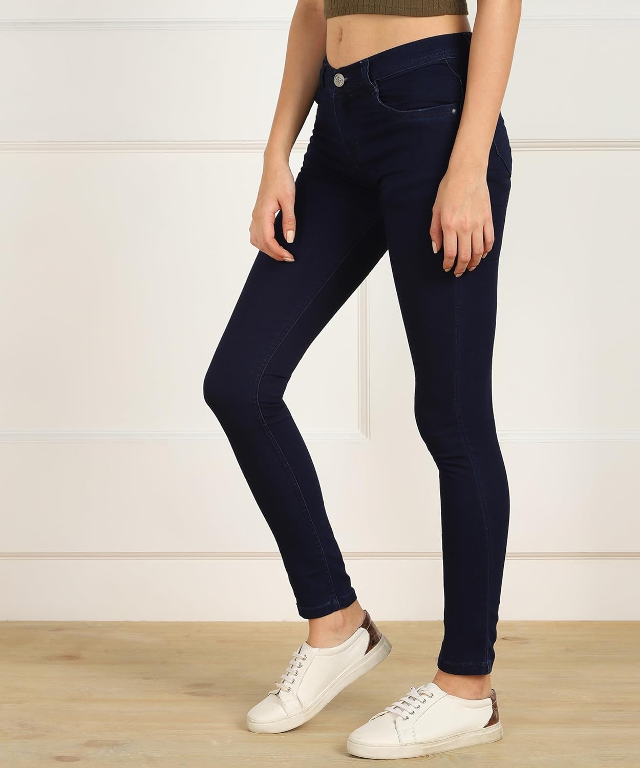 Nifty Women's Cotton Blend Stretchable Mid Rise Jeans - Image 31
