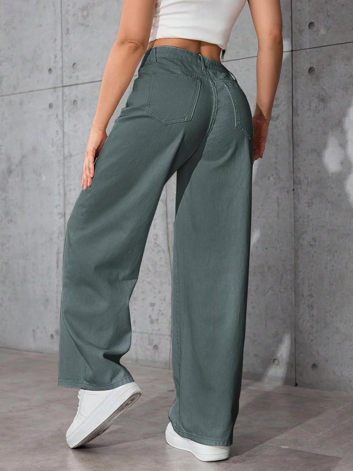 Tagas Women's Jeans|Women Jeans Baggy |womensjeans high Waist||(WDJ-8) - Image 30