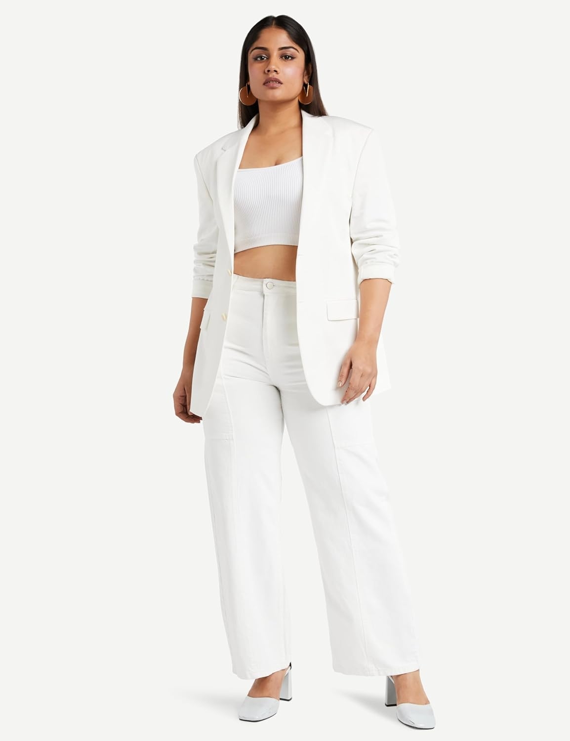 Amazon Brand - Symbol Women's Baggy Wide Leg Jeans (High Rise | Full Length) (Available in Plus Sizes) - Image 20