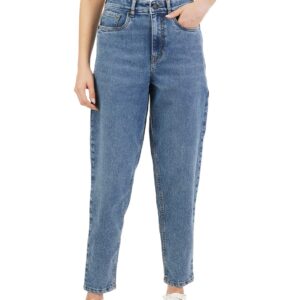 INKD Women's Stretchable Barrel Fit Jeans - High-Rise | Lightweight | Classic 5 Pocket Styling | Jeans for Women (Available in Plus Sizes)