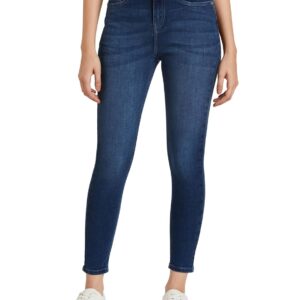 Amazon Brand - Symbol Women's Skinny Fit Jeans (High Rise | Ankle Length | Stretchable Fabric) (Available in Plus Sizes)