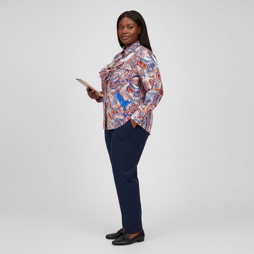 Shirt | Plus Size Workwear Top for Office & Casual Wear (Available in Plus Size) - Image 11