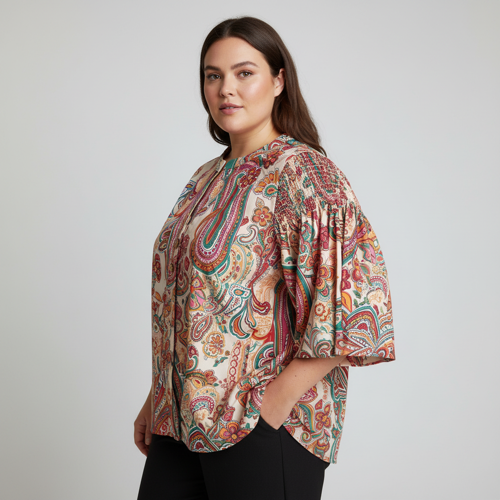 Shirt | Plus Size Workwear Top for Office & Casual Wear (Available in Plus Size) - Image 15