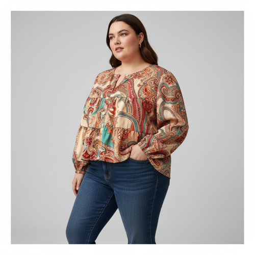 Shirt | Plus Size Workwear Top for Office & Casual Wear (Available in Plus Size) - Image 19