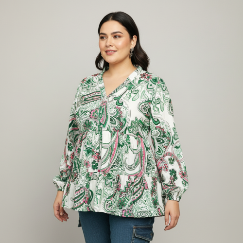 Shirt | Plus Size Workwear Top for Office & Casual Wear (Available in Plus Size) - Image 21