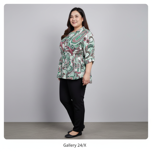 Shirt | Plus Size Workwear Top for Office & Casual Wear (Available in Plus Size) - Image 24