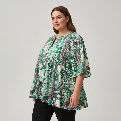 Shirt | Plus Size Workwear Top for Office & Casual Wear (Available in Plus Size) - Image 25