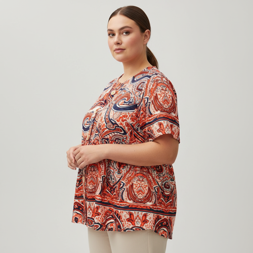 Shirt | Plus Size Workwear Top for Office & Casual Wear (Available in Plus Size) - Image 4