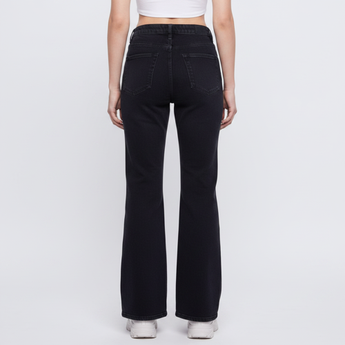 Women Bootcut Jeans – Cotton Blend - Image 2