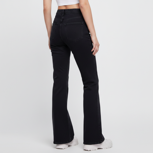Women Bootcut Jeans – Cotton Blend - Image 3