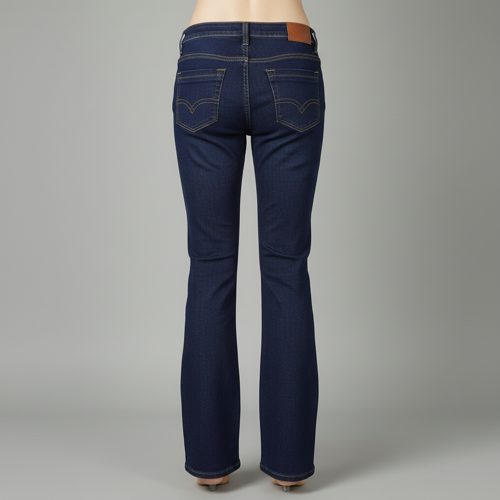Women Bootcut Jeans – Cotton Blend - Image 10