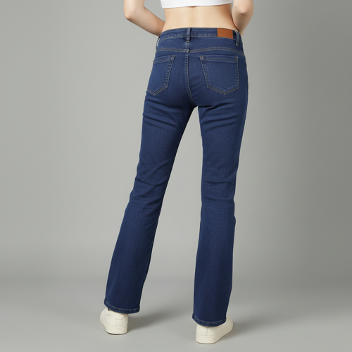 Women Bootcut Jeans – Cotton Blend - Image 15