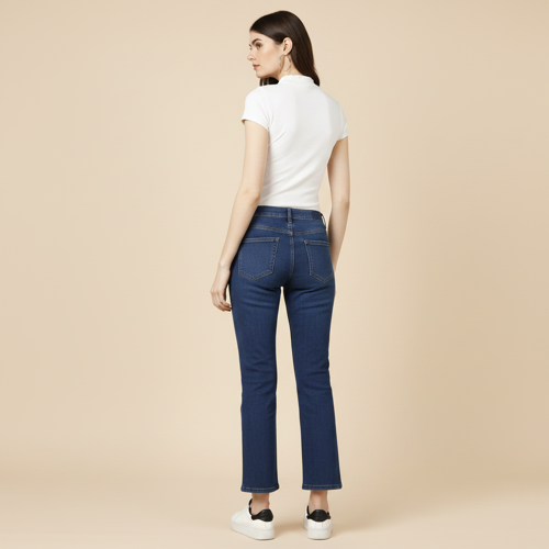 Women Bootcut Jeans – Cotton Blend - Image 16