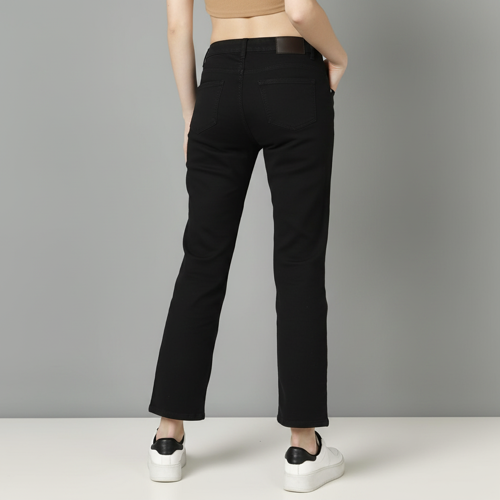 Women Bootcut Jeans – Cotton Blend - Image 2