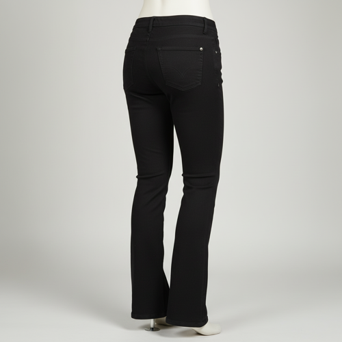 Women Bootcut Jeans – Cotton Blend - Image 3