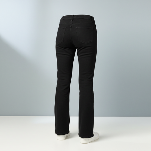Women Bootcut Jeans – Cotton Blend - Image 5