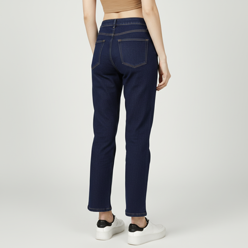 Women Bootcut Jeans – Cotton Blend - Image 6