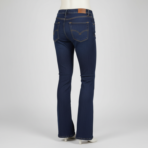 Women Bootcut Jeans – Cotton Blend - Image 8