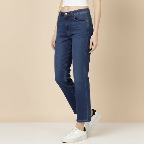 Women Bootcut Jeans – Cotton Blend - Image 9