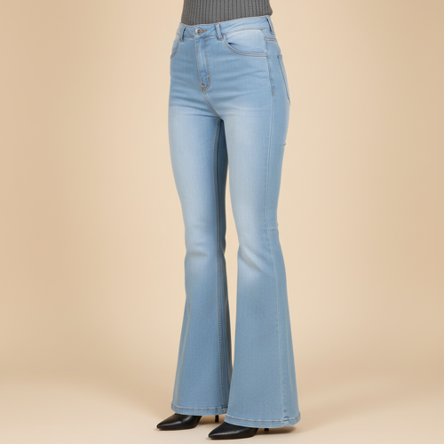 Women – Stylish Slim Fit with Bell Shape Leg - Image 38