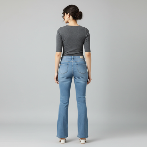 Women – Stylish Slim Fit with Bell Shape Leg - Image 39