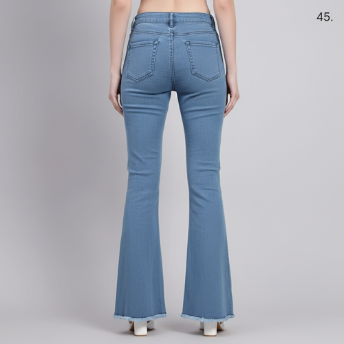 Women – Stylish Slim Fit with Bell Shape Leg - Image 44