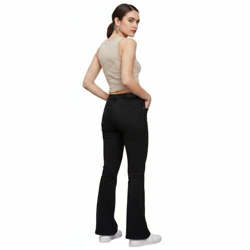 Women – Stylish Slim Fit with Bell Shape Leg - Image 73