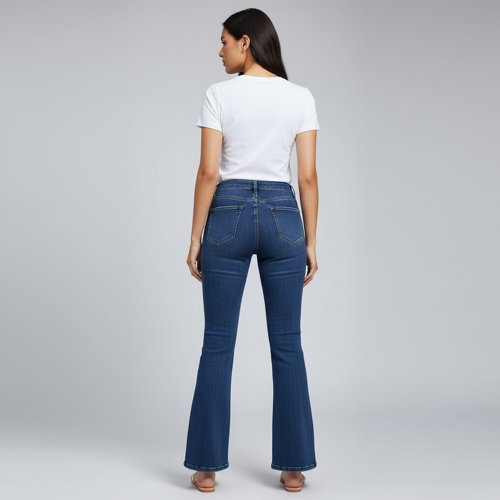 Women – Stylish Slim Fit with Bell Shape Leg - Image 82