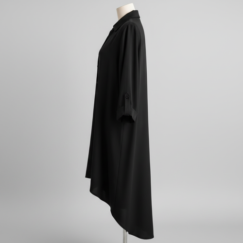 Shirt Dress | Knee Length Dresses | Loose Fit | Button-Down | 3/4 Sleeve | Vacation Outfit - Image 25