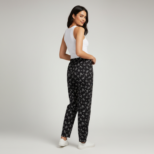 Women Straight Pants – Cotton Blend - Image 4