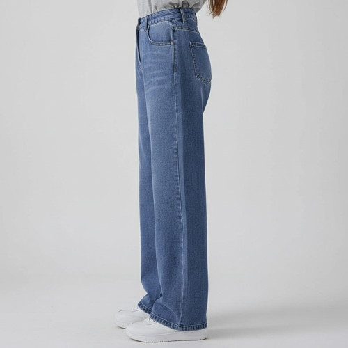 Women Bootcut Jeans – Cotton Blend - Image 12