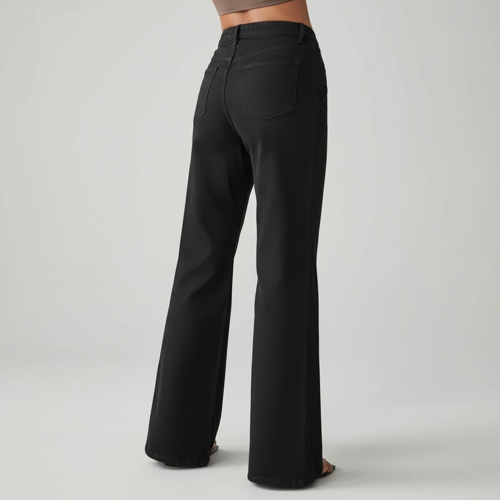 Women Bootcut Jeans – Cotton Blend - Image 3