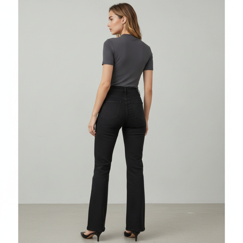 Women Bootcut Jeans – Cotton Blend - Image 26