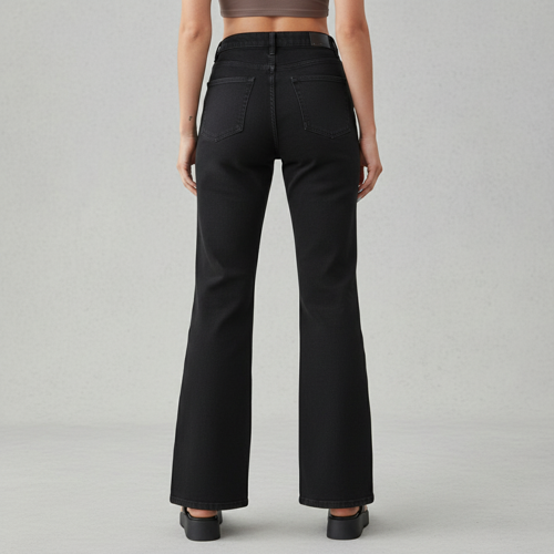 Women Bootcut Jeans – Cotton Blend - Image 5