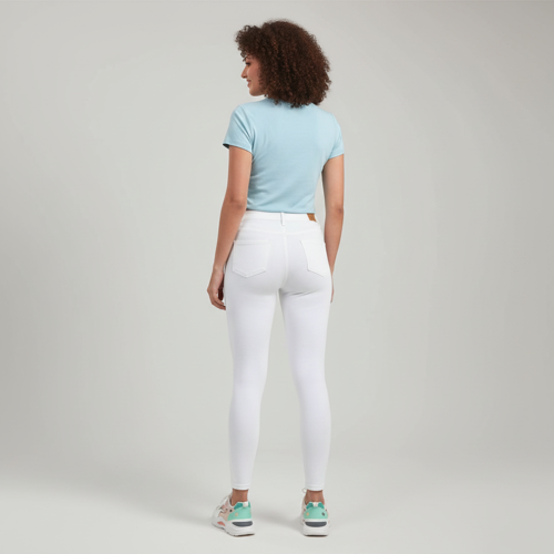 Women’s Solid Mid Rise | Rich Cotton Knitted Fabric | Regular Length | Pack of 1 - Image 27