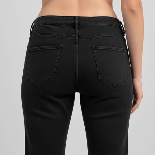 Women’s Solid Mid Rise | Rich Cotton Knitted Fabric | Regular Length | Pack of 1 - Image 45