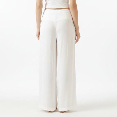 Palazzo for Women in Soft Viscose Fabric | Regular Fit with Mid Rise Waist & Deep Pockets | Versatile for Formal & Casual Wear - Image 57