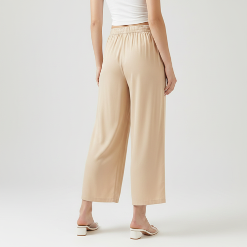 Palazzo for Women in Soft Viscose Fabric | Regular Fit with Mid Rise Waist & Deep Pockets | Versatile for Formal & Casual Wear - Image 59