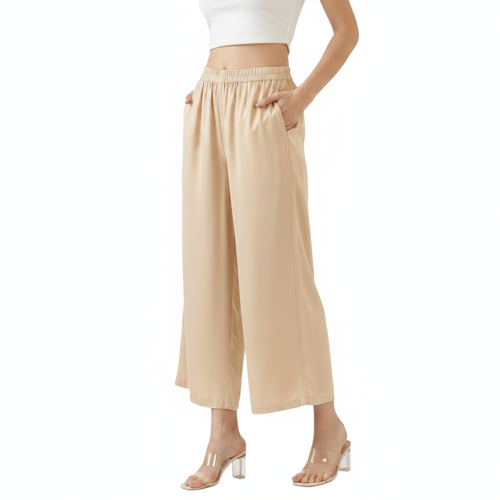 Palazzo for Women in Soft Viscose Fabric | Regular Fit with Mid Rise Waist & Deep Pockets | Versatile for Formal & Casual Wear - Image 49