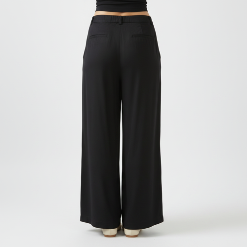Palazzo for Women in Soft Viscose Fabric | Regular Fit with Mid Rise Waist & Deep Pockets | Versatile for Formal & Casual Wear - Image 41