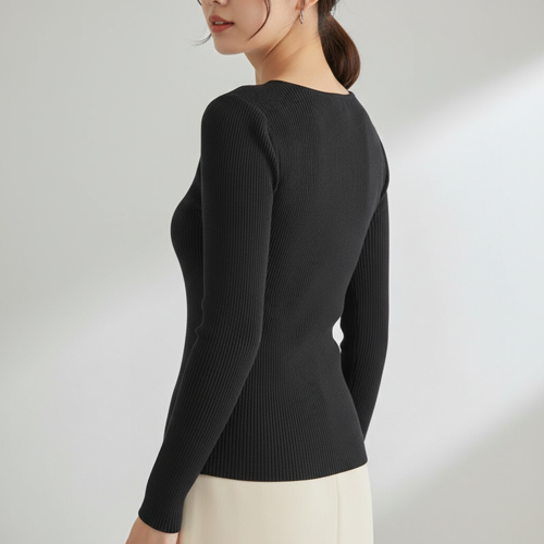 Material composition Lycra Fit type Regular Fit Sleeve type Long Sleeve Collar style V-Neck Neck style V-Neck Style Western - Image 11
